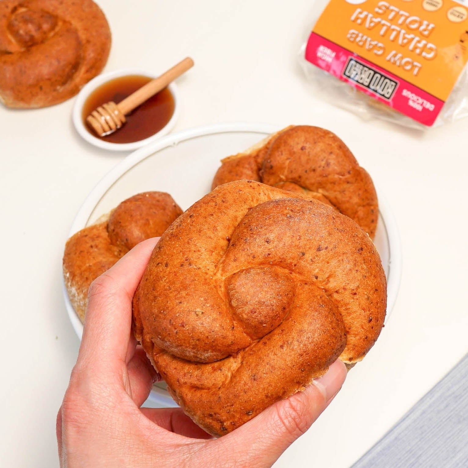 Keto-Friendly Challah Rolls - Pleasant Choice for Daily Meals
